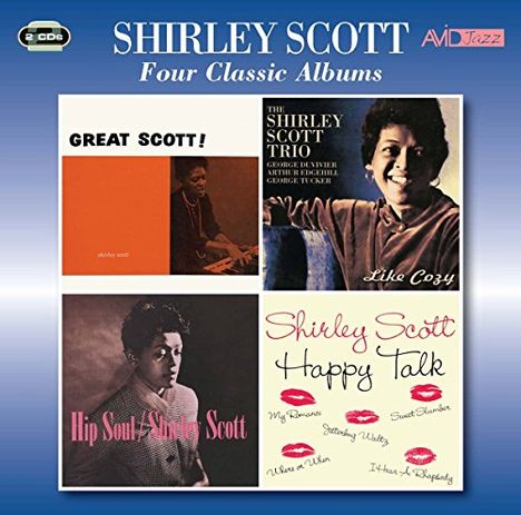 Shirley Scott (geb. 1934): Four Classic Albums, 2 CDs