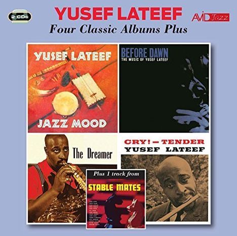 Yusef Lateef (1920-2013): Jazz Mood / Before Dawn / The Dreamer / Cry Tender, 2 CDs