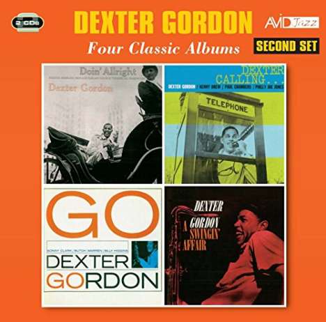 Dexter Gordon (1923-1990): Four Classic Albums: Second Set, 2 CDs