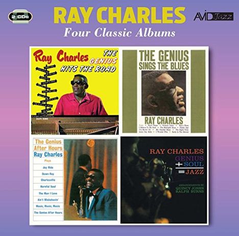 Ray Charles: Four Classic Albums, 2 CDs