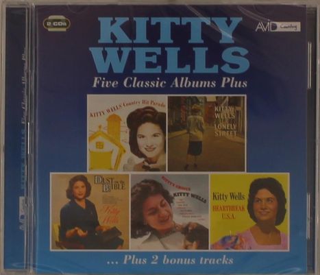 Kitty Wells: Five Classic Albums Plus, 2 CDs