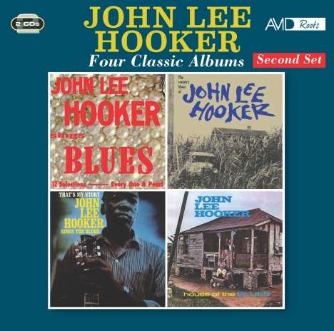 John Lee Hooker: Four Classic Albums (Second Set), 2 CDs