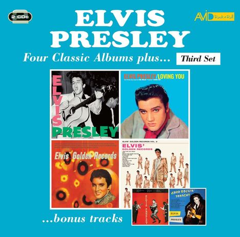 Elvis Presley (1935-1977): Four Classic Albums Plus (Third Set), 2 CDs