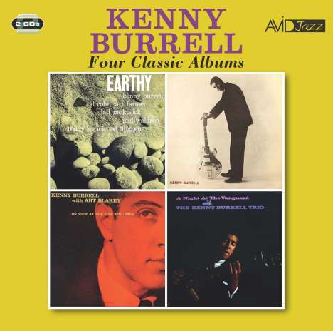Kenny Burrell (geb. 1931): Four Classic Albums Vol.2, 2 CDs