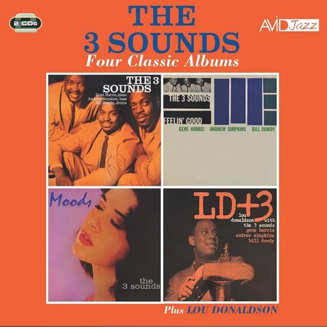 The Three Sounds: Four Classic Albums (The 3 Sounds / Feelin Good / Moods / Ld+3), 2 CDs