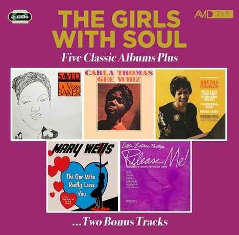 The Girls With Soul: Five Classic Albums Plus, CD