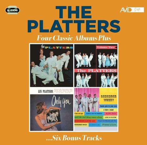 The Platters: Four Classic Albums Plus, 2 CDs