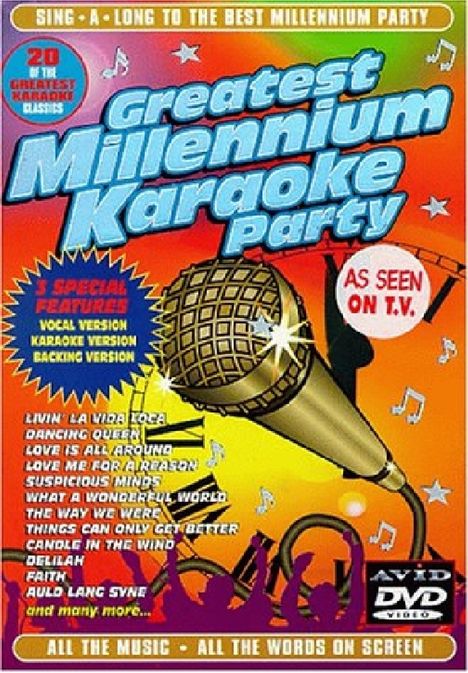 Greatest Millenium Karaoke Party, DVD