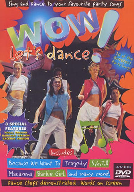 Wow! Let's Dance, DVD