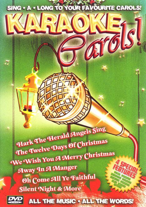 Karaoke &amp; Playback: Karaoke Carols, DVD