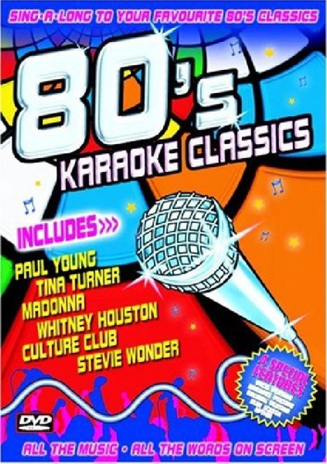 Karaoke &amp; Playback: 80's Karaoke Classics, DVD