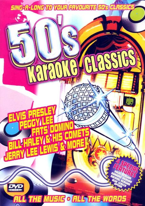 Karaoke &amp; Playback: 50s Karaoke Classics, DVD