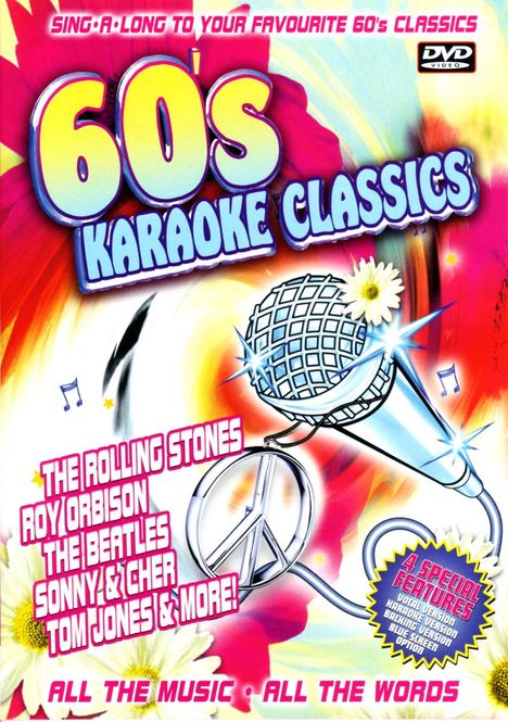 60s Karaoke Classics, DVD