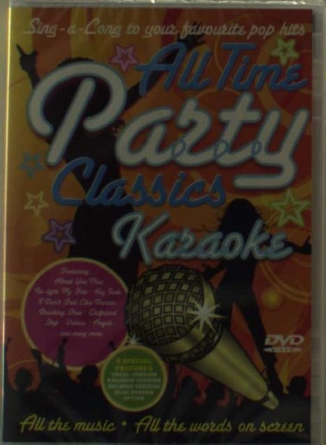 Karaoke &amp; Playback: All Time Party Classics, DVD