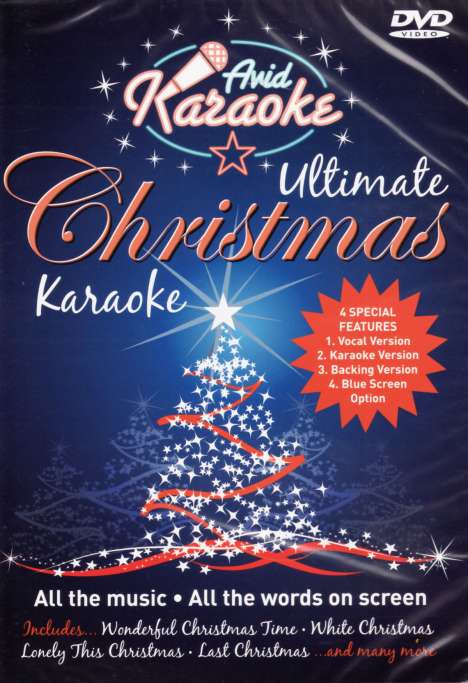 Karaoke &amp; Playback: Ultimate Christmas Karaoke, DVD
