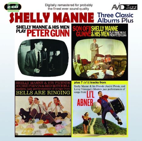 Shelly Manne (1920-1984): 3 Classic Albums Plus, 2 CDs