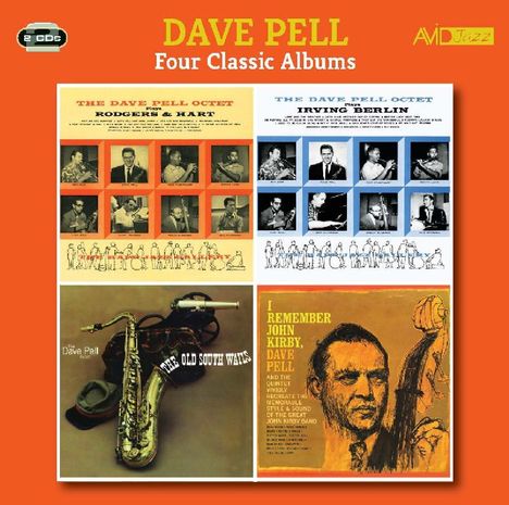 Dave Pell (1925-2017): Four Classic Albums, 2 CDs