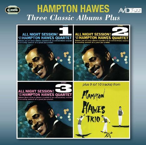 Hampton Hawes (1928-1977): Three Classic Albums Plus, 2 CDs