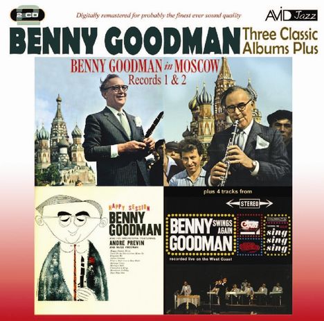 Benny Goodman (1909-1986): Three Classic Albums Plus, 2 CDs