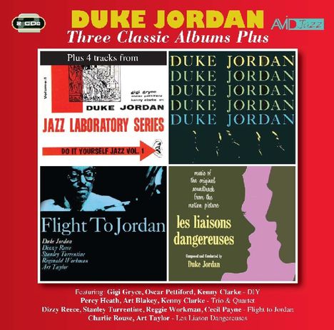 Duke Jordan (1922-2006): Three Classic Albums Plus, 2 CDs