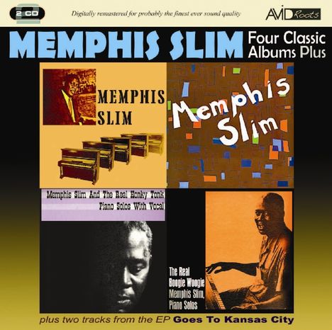 Memphis Slim: Four Classic Albums Plus, 2 CDs