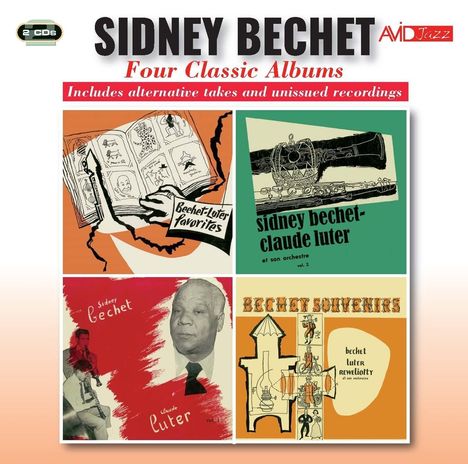 Sidney Bechet (1897-1959): Four Classic Albums, 2 CDs
