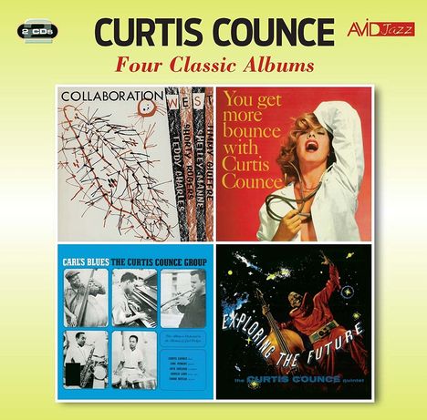 Curtis Counce (1926-1963): Four Classic Albums, 2 CDs