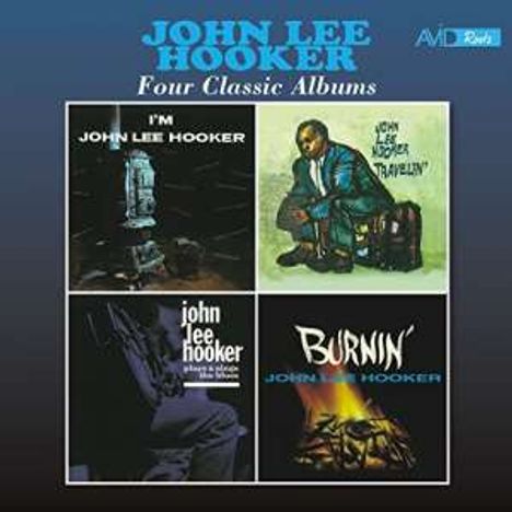John Lee Hooker: Four Classic Albums, 2 CDs