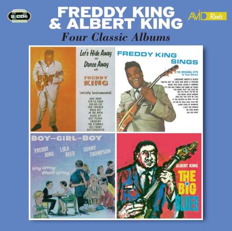 Freddie King &amp; Albert King: Four Classic Albums, 2 CDs