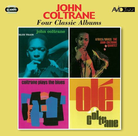 John Coltrane (1926-1967): Four Classic Albums (Blue Train / Plays The Blues / Africa Brass / Ole), 2 CDs