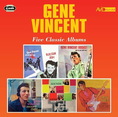 Gene Vincent: Five Classic Albums, 2 CDs