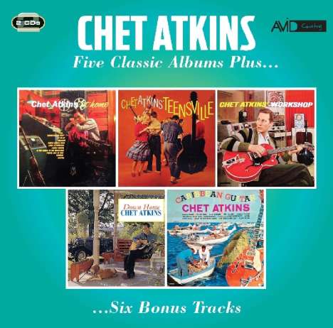 Chet Atkins: Five Classic Albums Plus, 2 CDs