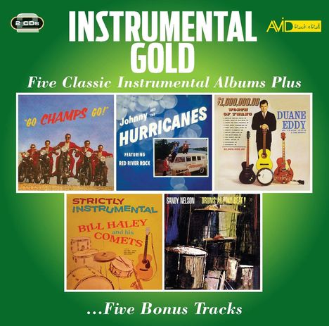 Instrumental Gold: Five Classic Instrumental Albums Plus Five Bonus Tracks, 2 CDs