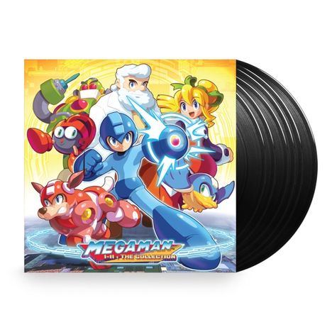 Capcom Sound Team: Filmmusik: Mega Man 1-11: The Collection (remastered) (180g), 6 LPs