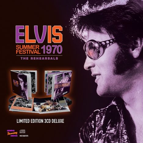 Elvis Presley (1935-1977): Summer Festival 1970: The Rehearsals, 3 CDs