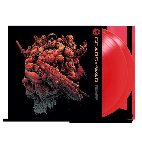 Kevin Riepl: Filmmusik: Gears Of Wars (remastered) (180g) (Red Vinyl), 2 LPs