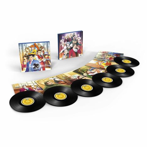 Filmmusik: Ace Attorney (20th Anniversary Deluxe Box Set) (180g), 6 LPs
