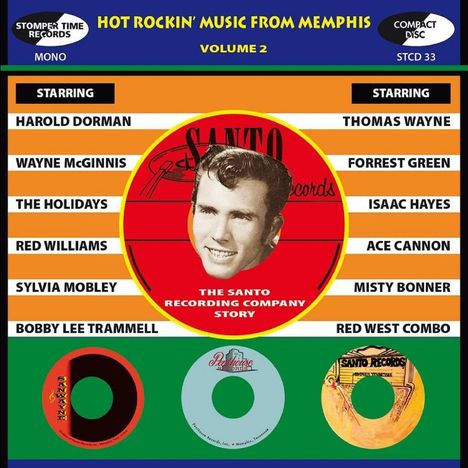 Hot Rockin' Music From Memphis Vol.2, CD