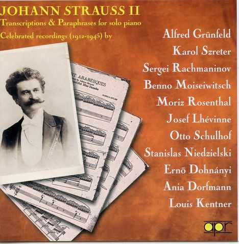 Johann Strauss II (1825-1899): Klavier-Transkriptionen, CD