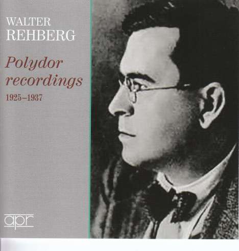 Walter Rehberg - Polydor Recordings 1925-1937, 3 CDs