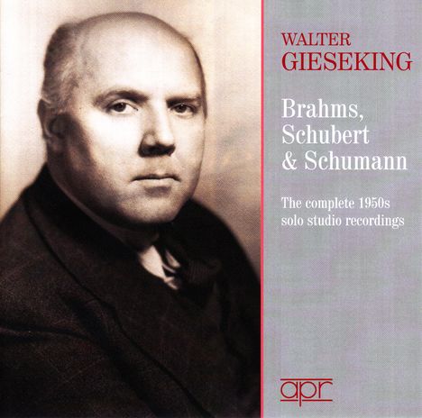 Walter Gieseking - The complete 1950s studio recordings, 4 CDs