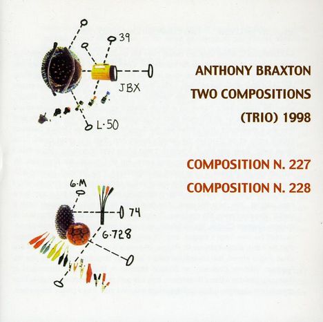 Anthony Braxton (geb. 1945): Two Compositions (Trio), 2 CDs