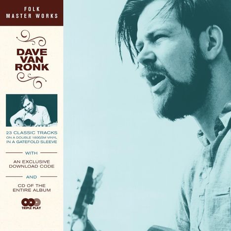 Dave Van Ronk: Dave Van Ronk (180g), 2 LPs und 1 CD