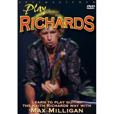 Max Milligan: Learn To Play The Keith Richards Way, DVD