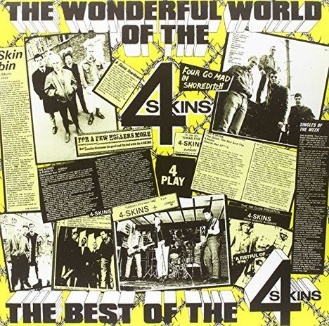 The 4 Skins: The Wonderful World Of The 4-Skins, LP