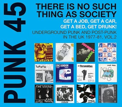 Punk 45: There Is No Such Thing As Society Vol. 2 (180g) (Limited Edition), 2 LPs