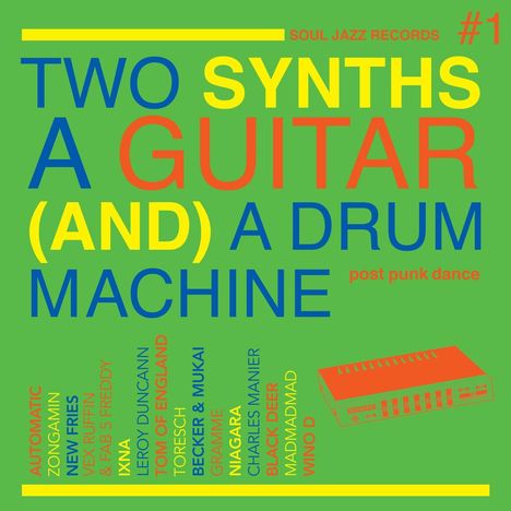 Two Synths A Guitar (And) A Drum Machine #1, 2 LPs