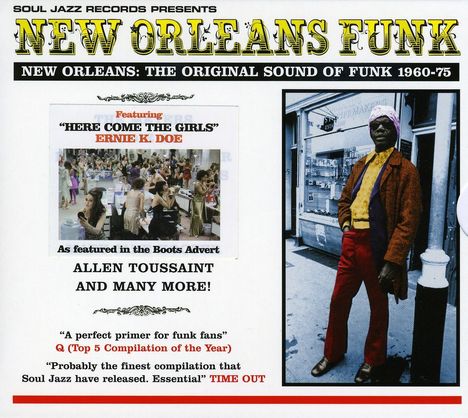 New Orleans: The Original Sound Of Funk 1960 - 1975, CD