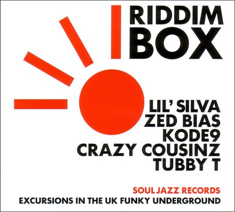 Riddim Box (Soul Jazz Records), 2 CDs