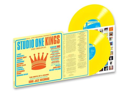 Soul Jazz Records Presents: Studio One Kings (Limited Edition) (Yellow Vinyl), 2 LPs